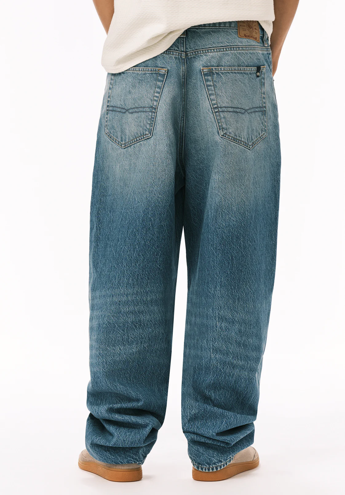 Mikey Men's Baggy Fit Jeans, Vintage Sanded - BM26120 - Image 4