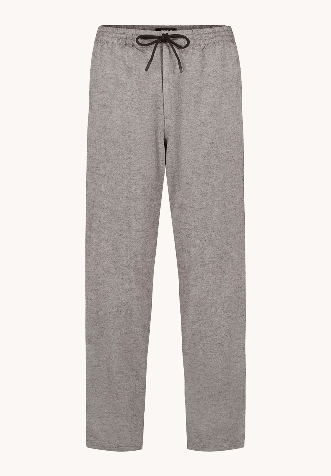 Pilsen Men's Linen Blend Straight Pants, Black - BM24724 - Image 6