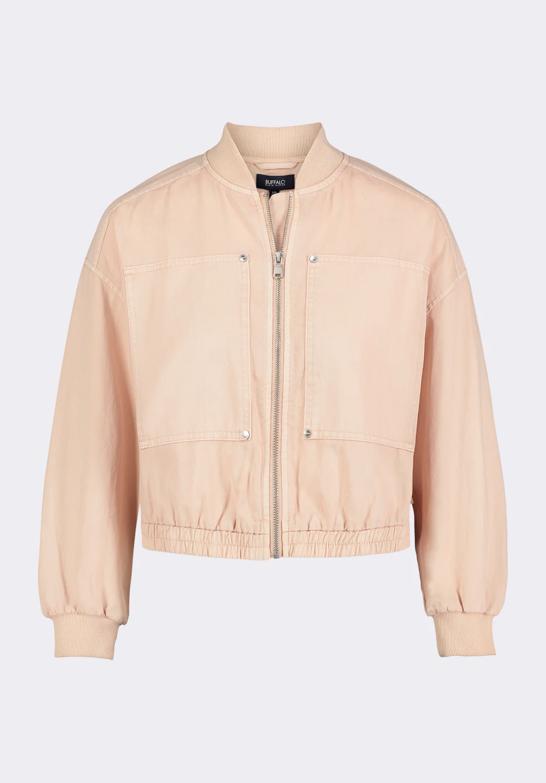 Pyper Women's Cropped Bomber Jacket, Cameo Rose - JK0044P - Image 6