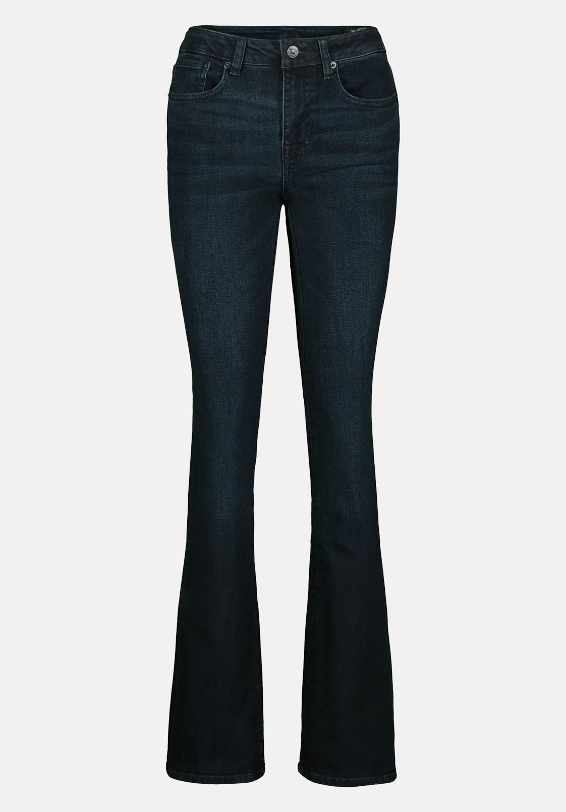 Queen Women's Mid Rise Bootcut Jeans, Rinse Wash - BL15832 - Image 5