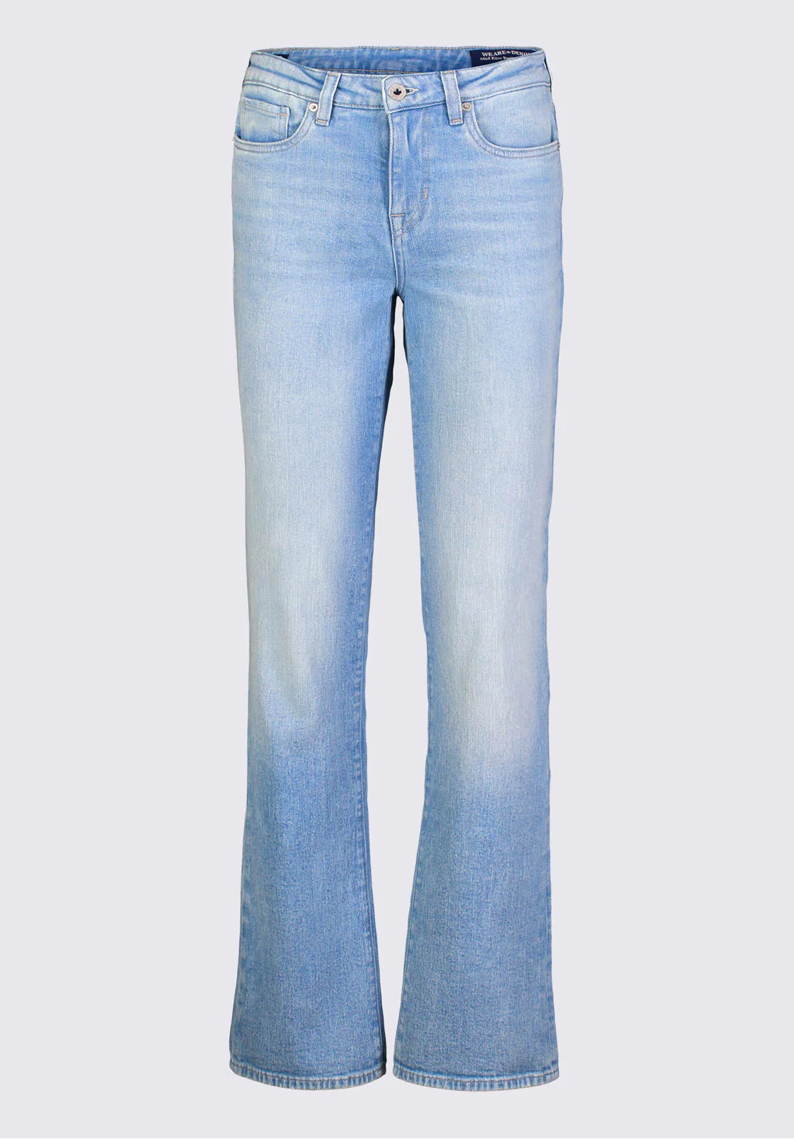 Queen Women's Mid Rise Bootcut Jeans, Vintage And Veined - BL15872 - Image 8