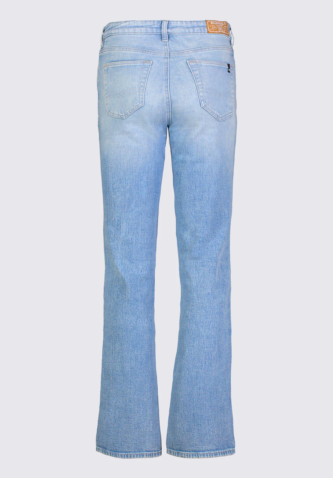 Queen Women's Mid Rise Bootcut Jeans, Vintage And Veined - BL15872 - Image 9