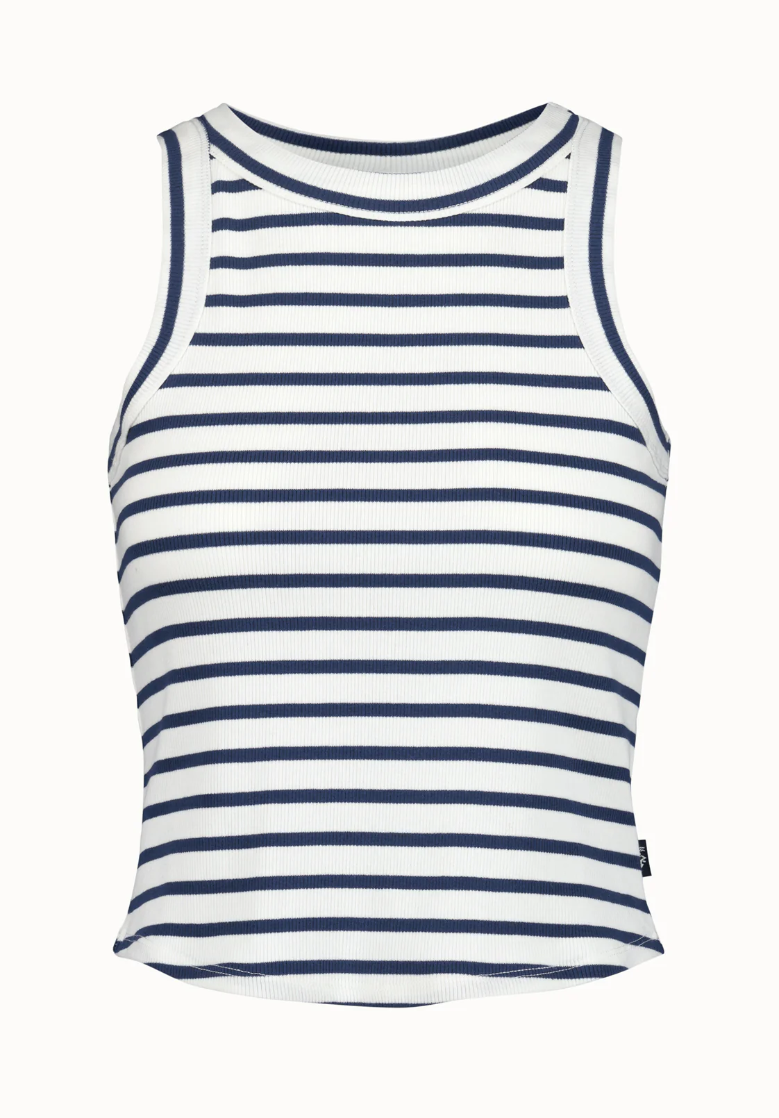 Regine Women's Ribbed Striped Tank Top, Sodalite Blue - KT0175P - Image 5