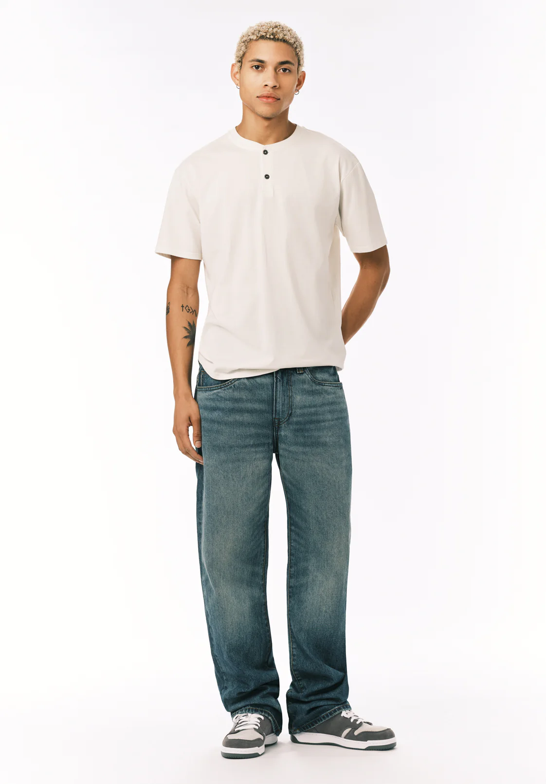 Ruffer Men's Easy Fit Jeans, Dirty Vintage - BM26135