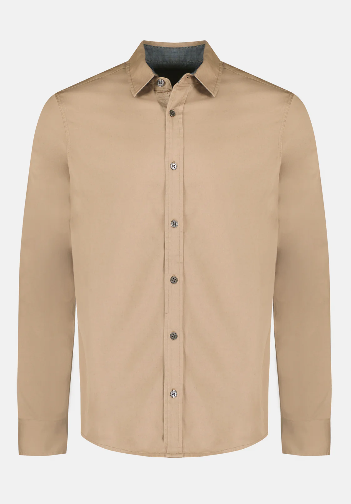Sagrani Men's Long Sleeve Shirt, Dune - BM24688 - Image 4