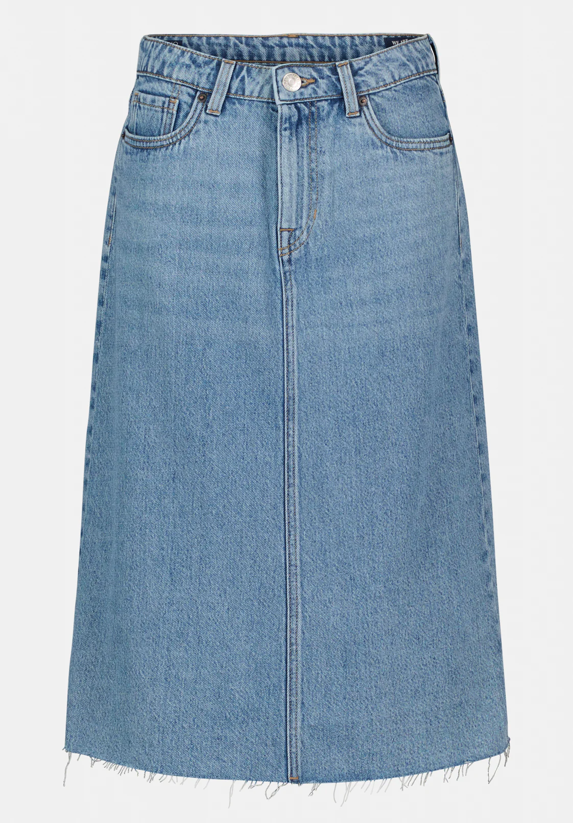 Sally Women's Mid Length Skirt, Medium Wash - BL16153 - Image 5