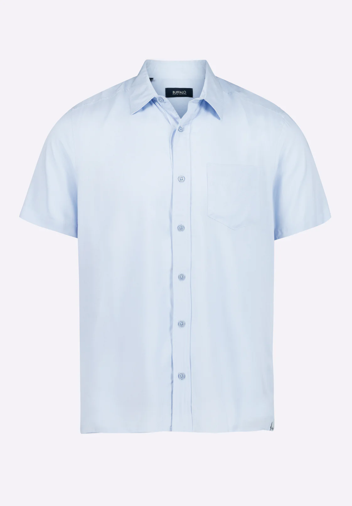 Sirilo Men's Short Sleeve Shirt, Halogen Blue - BM24594 - Image 6