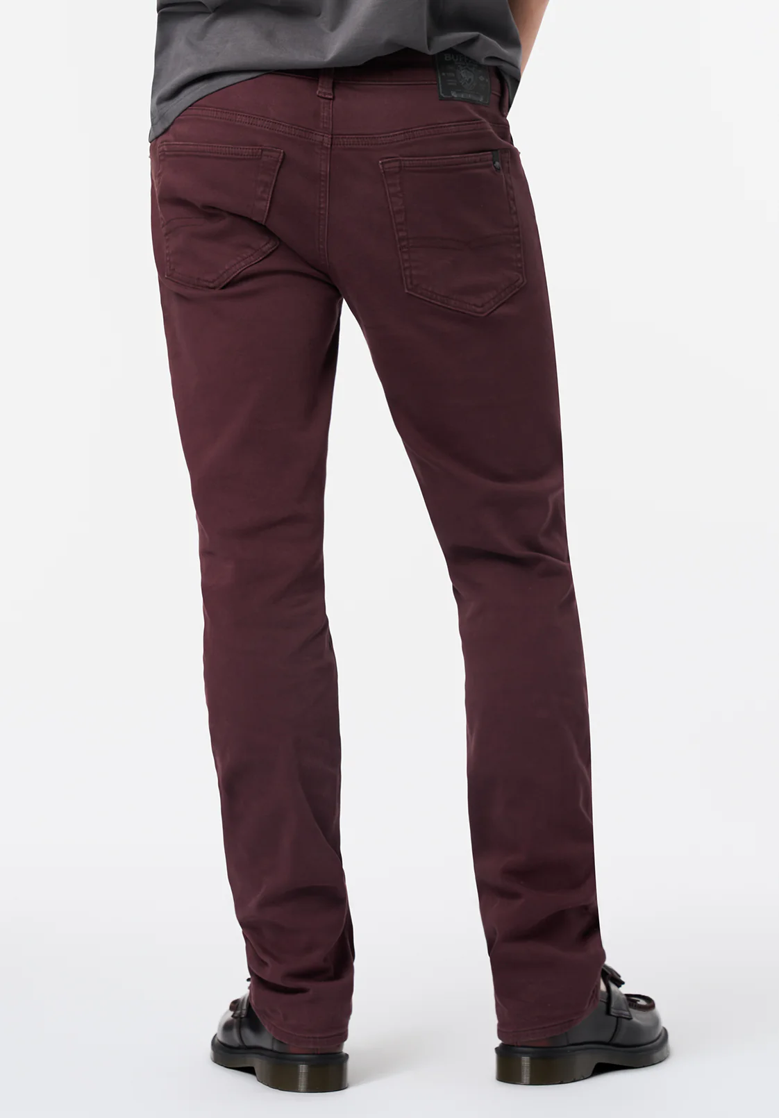 Six Men's Straight Freedom Flex Pants, Fudge - BM22939 - Image 4