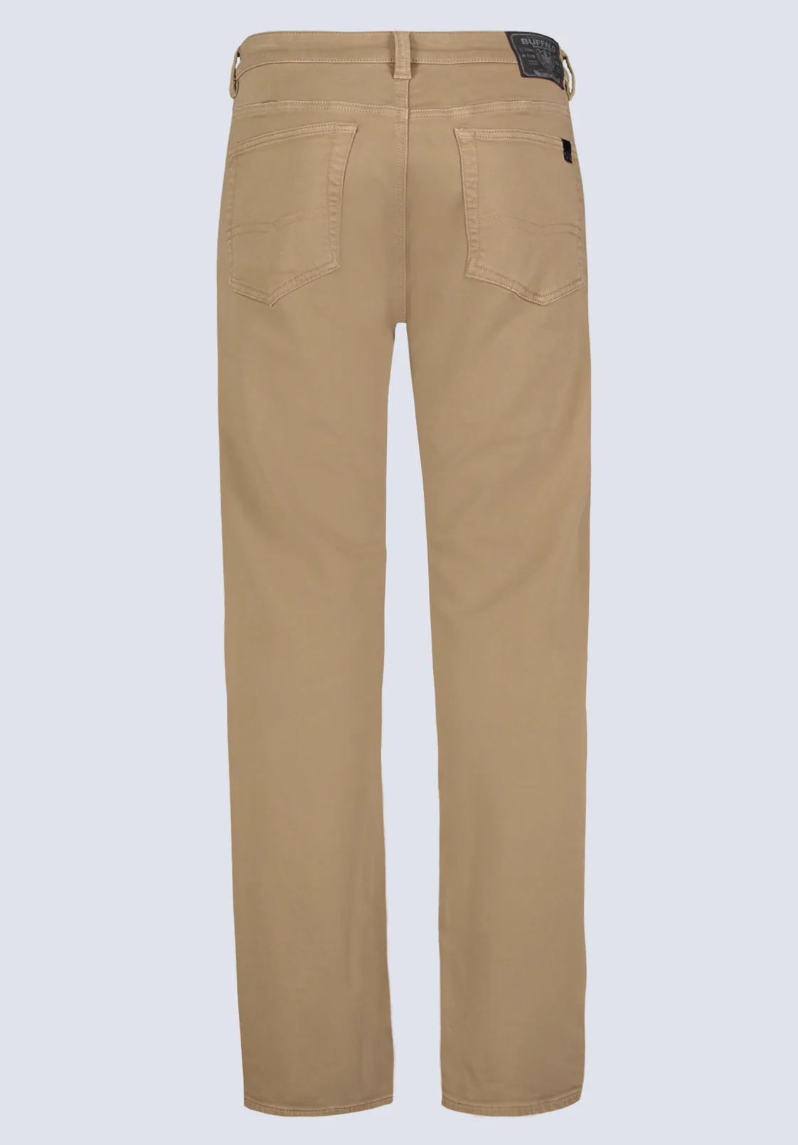 Six Men's Straight Freedom Flex Pants, Dark Beige - BM22939 - Image 9