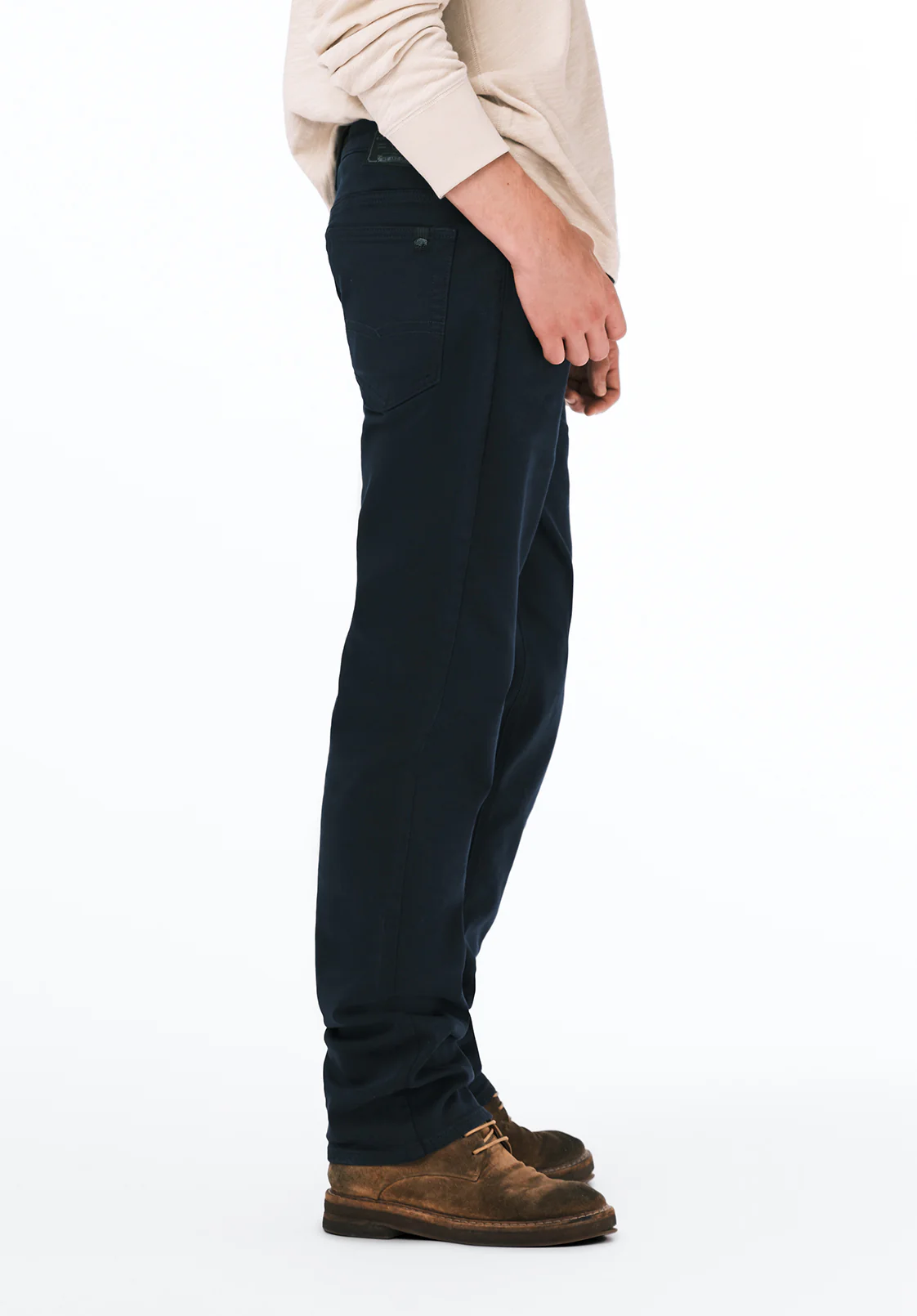 Six Men's Straight Freedom Flex Pants, Whale - BM22939 - Image 3