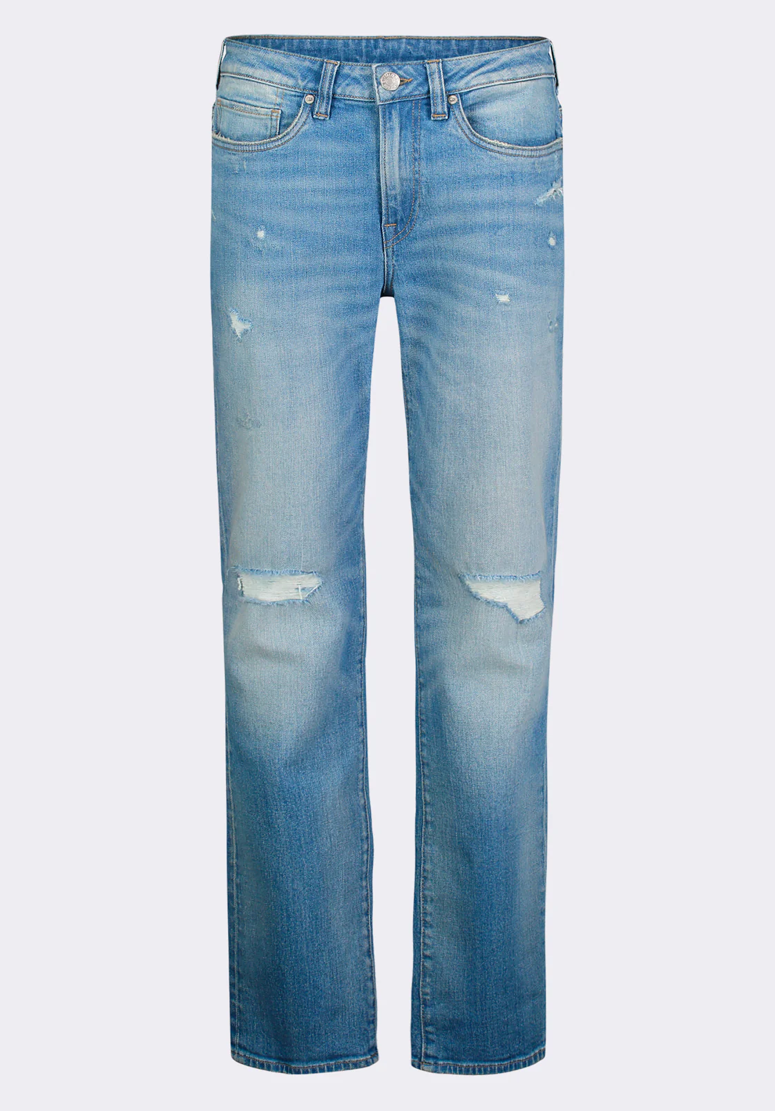 Six Men's Straight Jeans, Light Vintage - BM26058 - Image 6