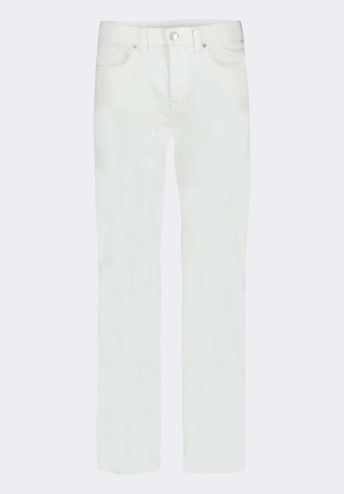 Six Men's Straight Jeans, White - BM26075 - Image 6