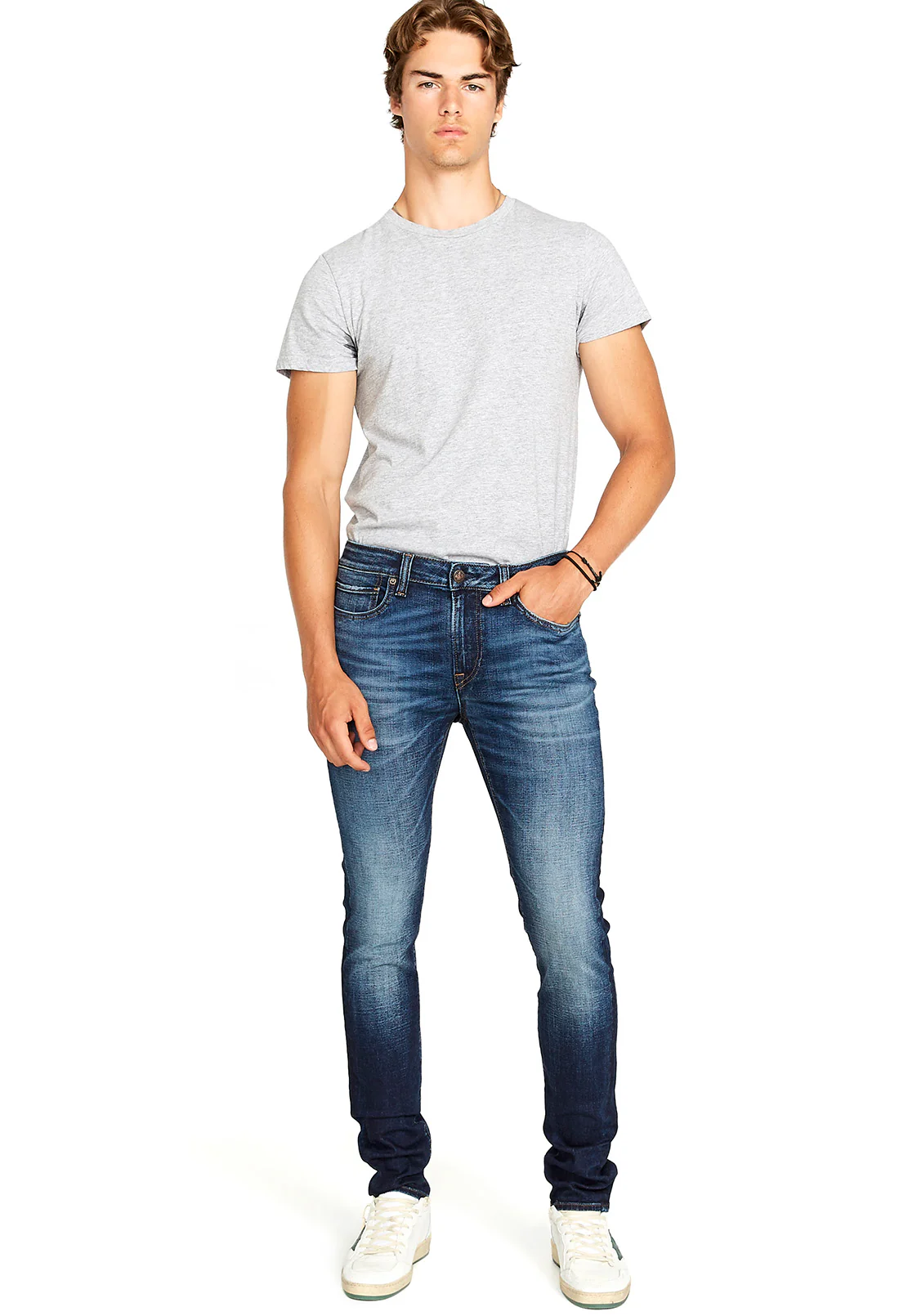 Max Men's Skinny Jeans, Light Medium - BM22586