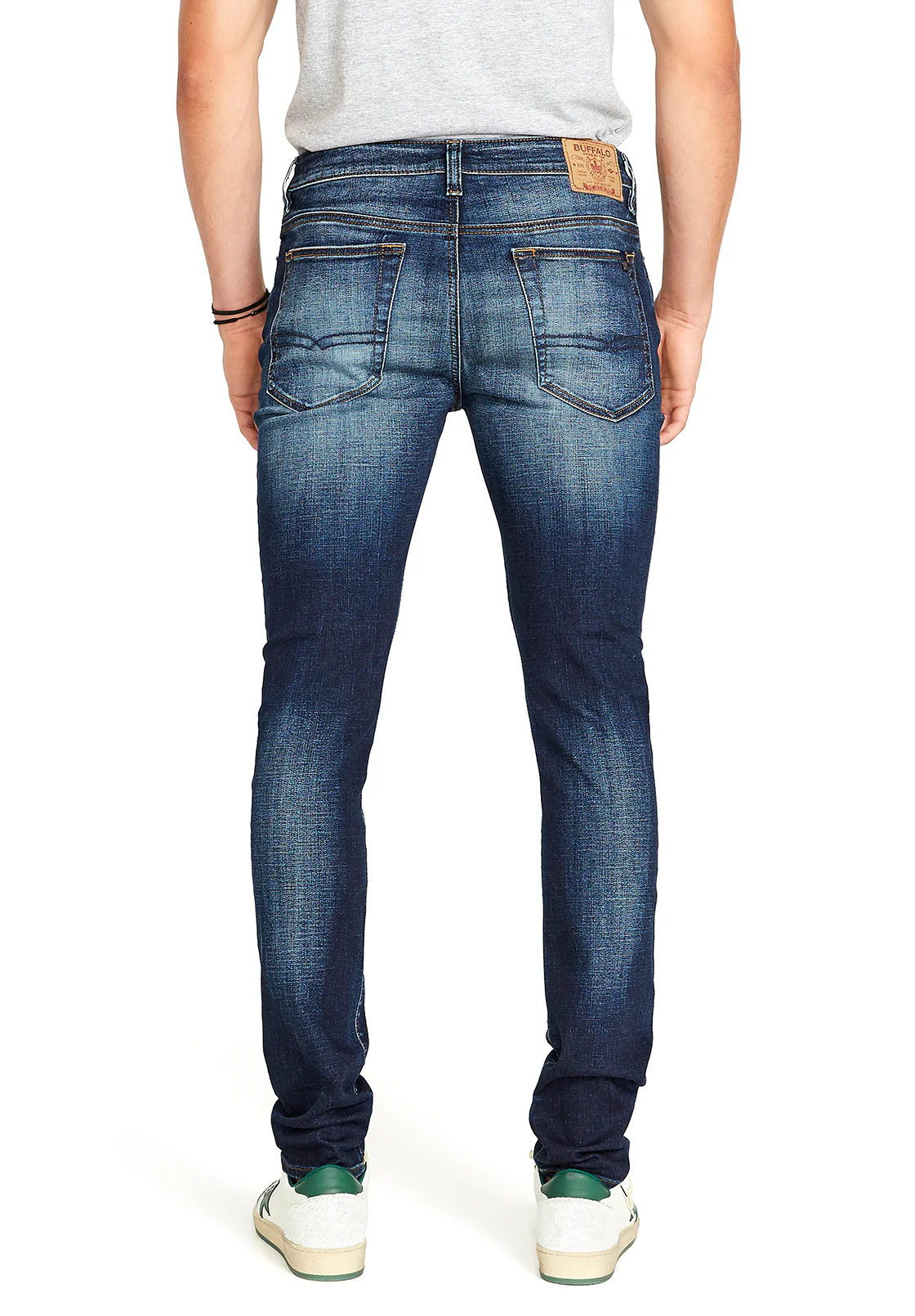 Max Men's Skinny Jeans, Light Medium - BM22586 - Image 3