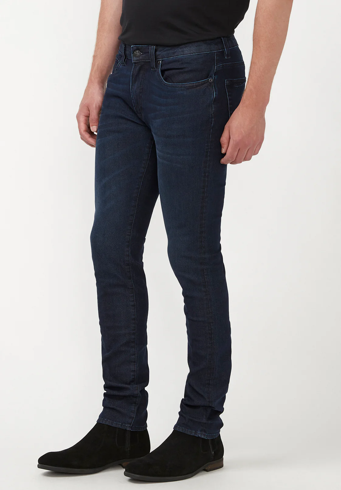 Max Men's Skinny Jeans, Sanded and Faded - BM22589 - Image 4