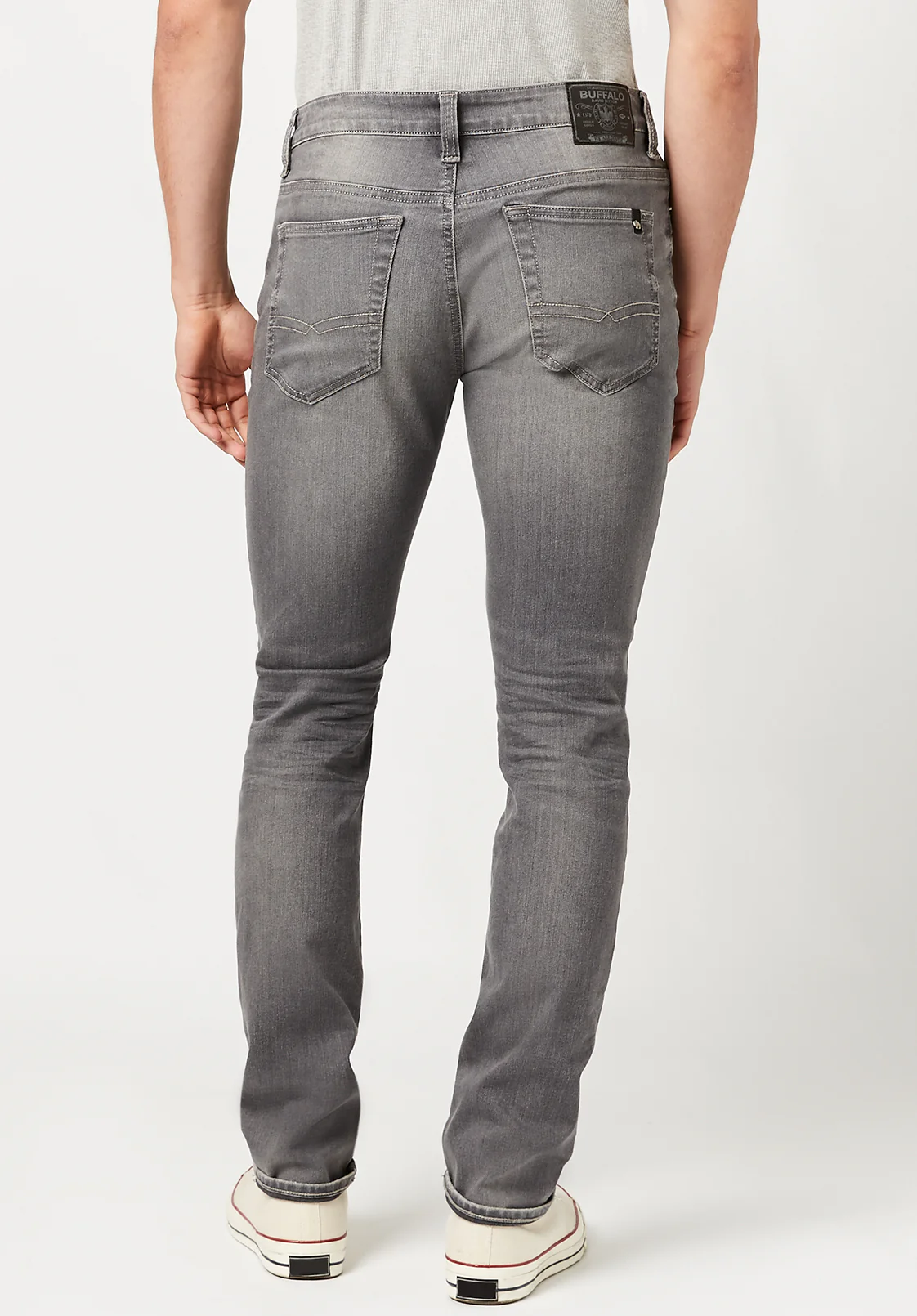 Ash Men's Slim Jeans, Grey Sanded - BM22721 - Image 3
