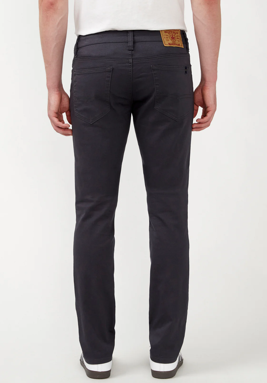 Ash Men's Slim Pants, Charcoal - BM22017 - Image 3