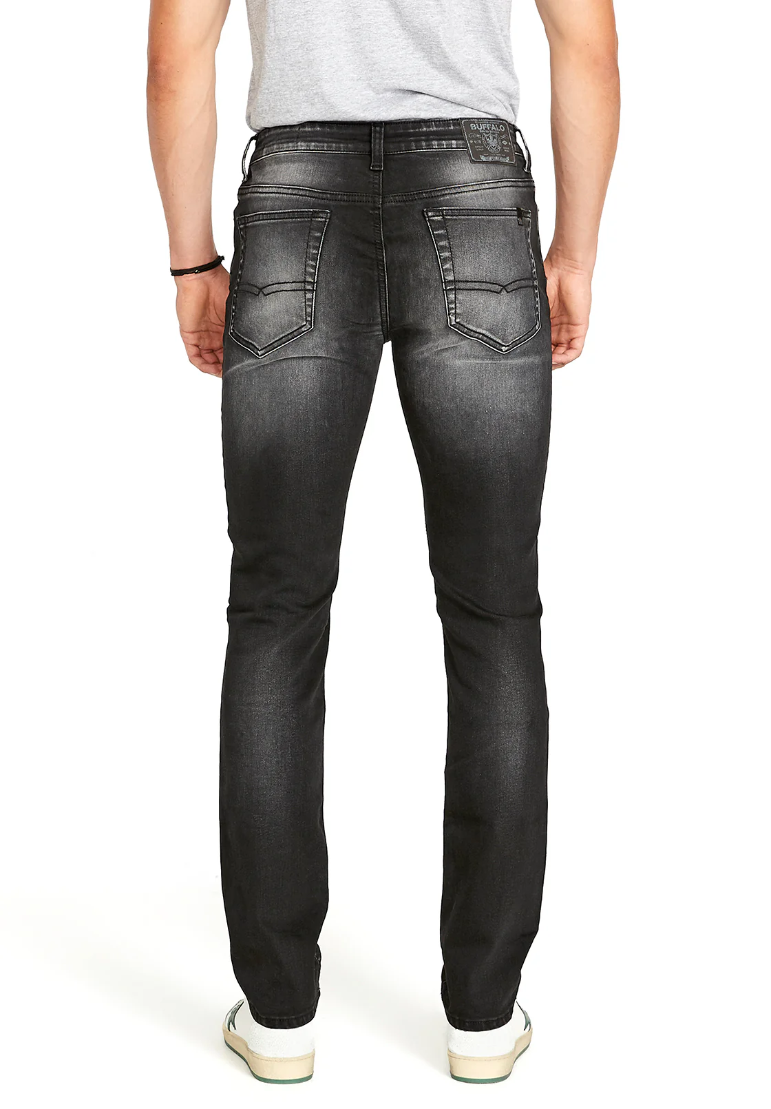 Ash Men's Slim Jeans, Dark and Sanded - BM22597 - Image 3