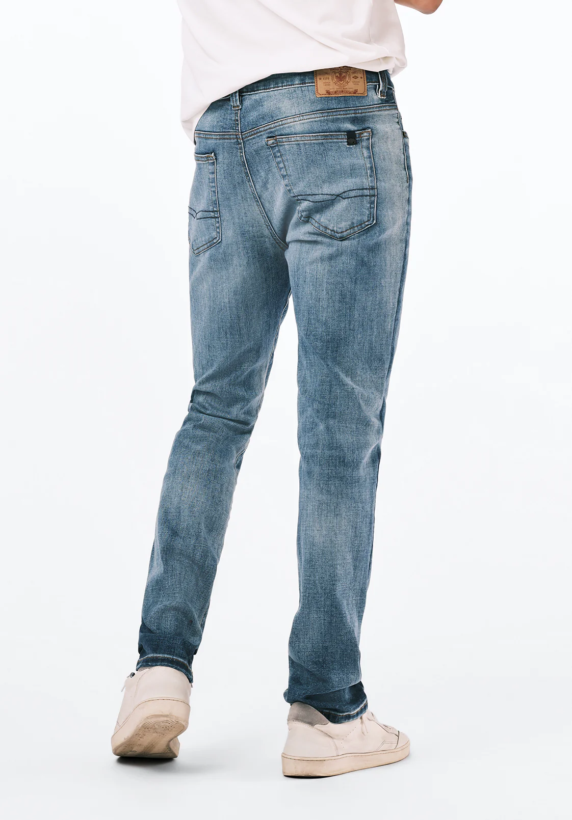 Ash Men's Slim Jeans, Authentic and Sanded - BM22604 - Image 4