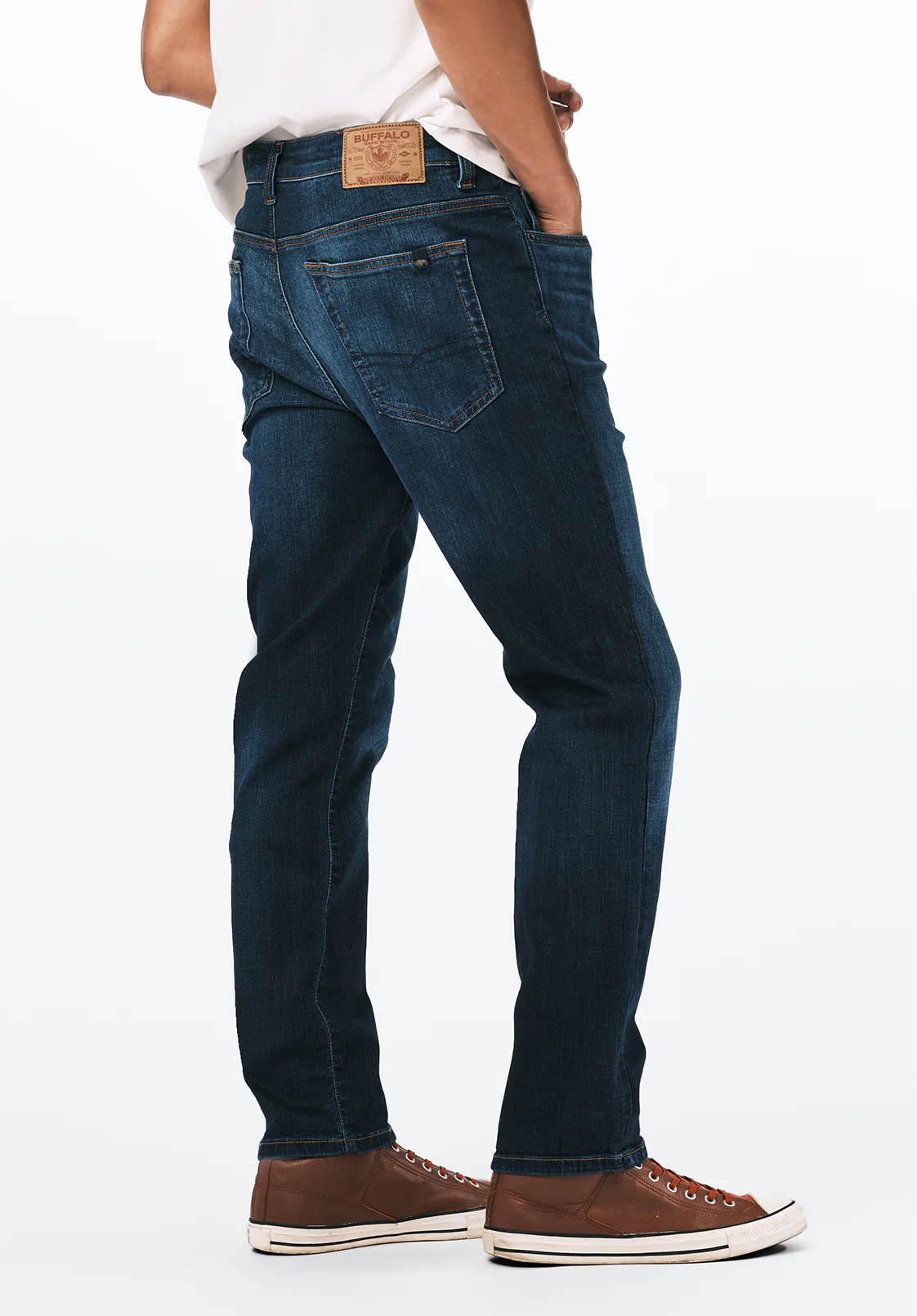 Ash Men's Slim Jeans, Light Medium - BM22633 - Image 4