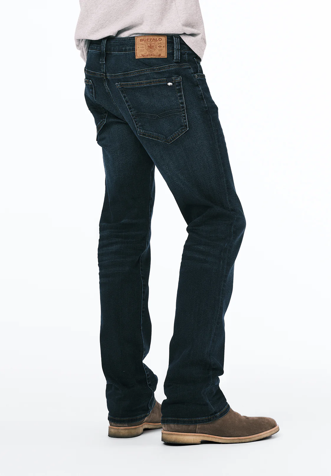 King Men's Slim Boot Jeans, Crinkled and Sanded - BM22720  - Image 4