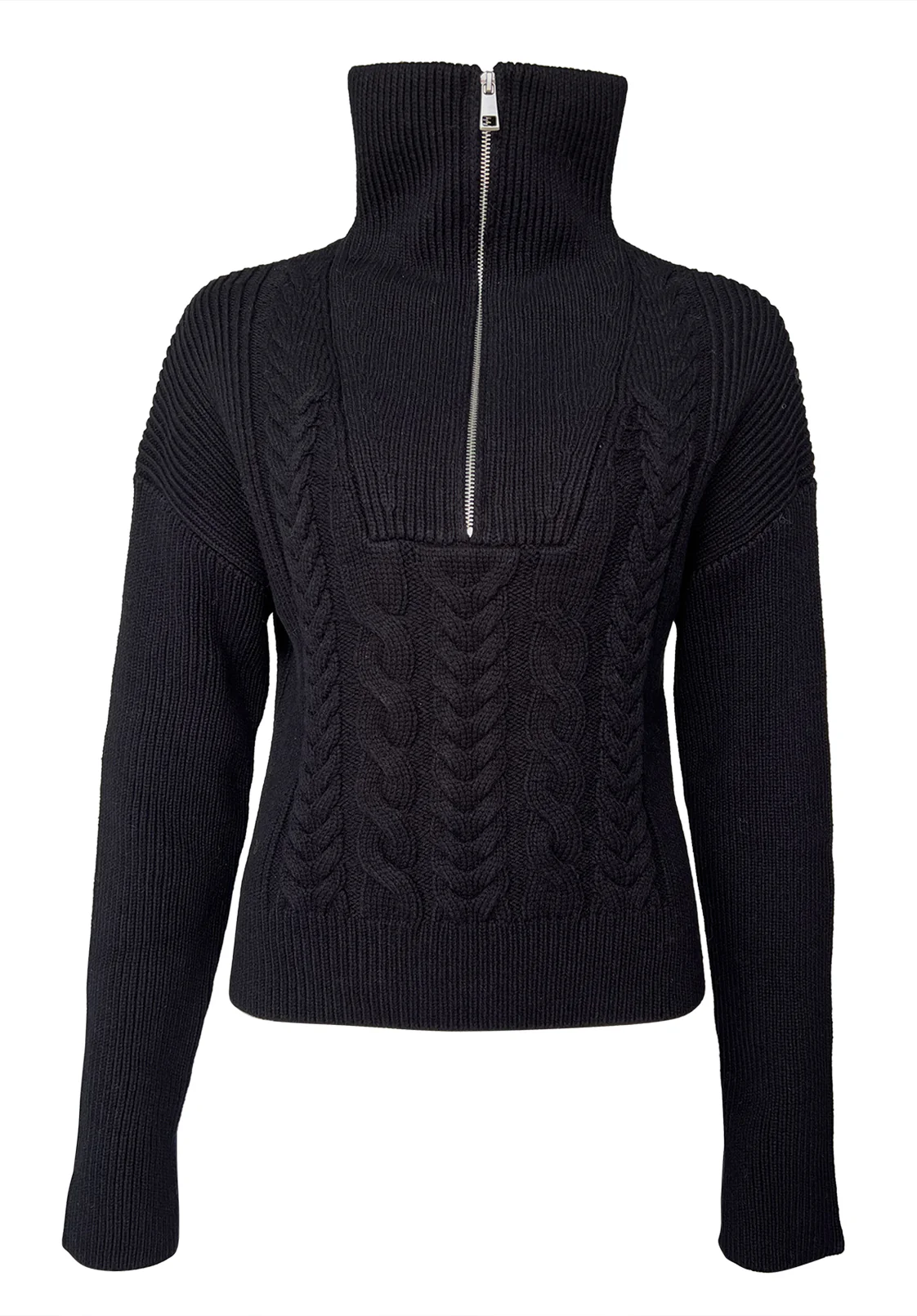 Sorella Women's Long Sleeve Sweater, Black - SW0032F - Image 6