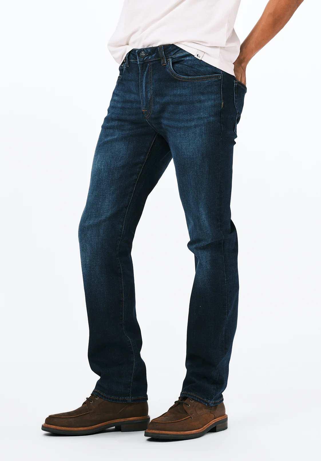 Six Men's Straight Jeans, Authentic and Sanded - BM22601 - Image 3