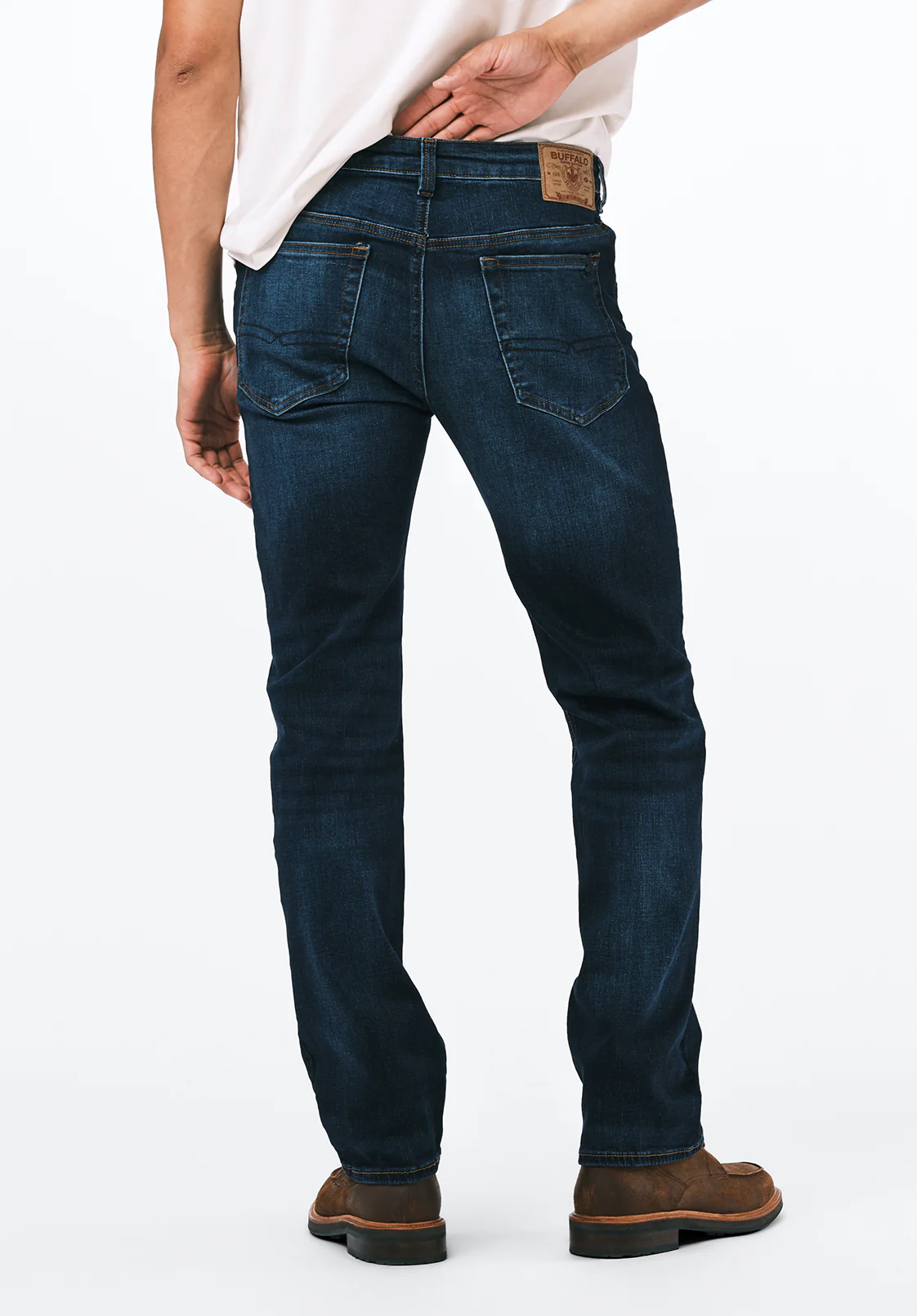 Six Men's Straight Jeans, Authentic and Sanded - BM22601 - Image 4