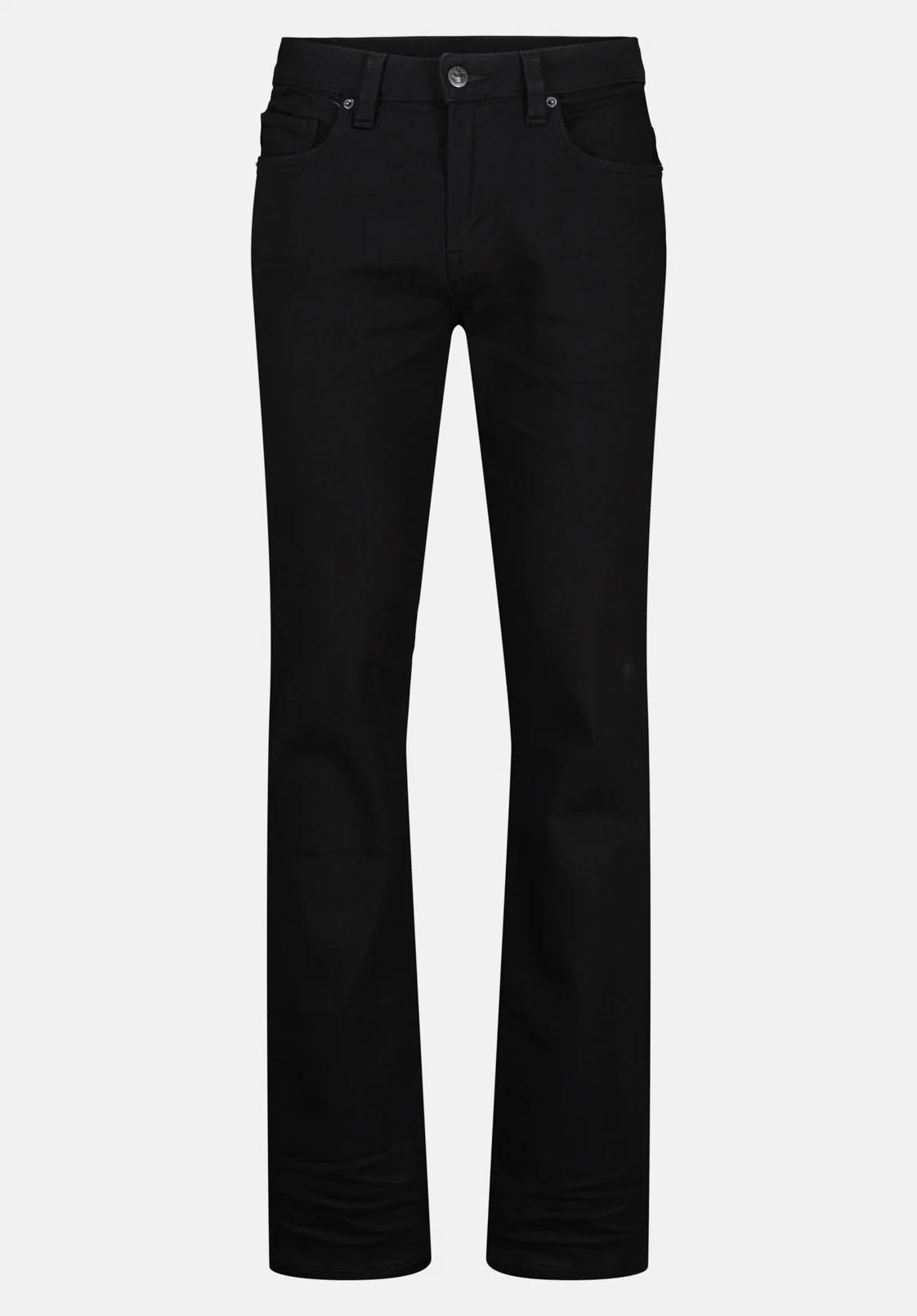 Six Men's Straight Jeans, Crinkled and Dark - BM22632 - Image 5