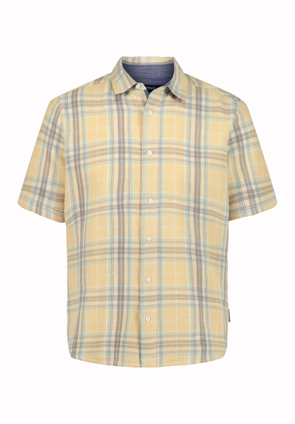 Sulian Men's Short Sleeve Plaid Shirt, Boulder - BM24791 - Image 5