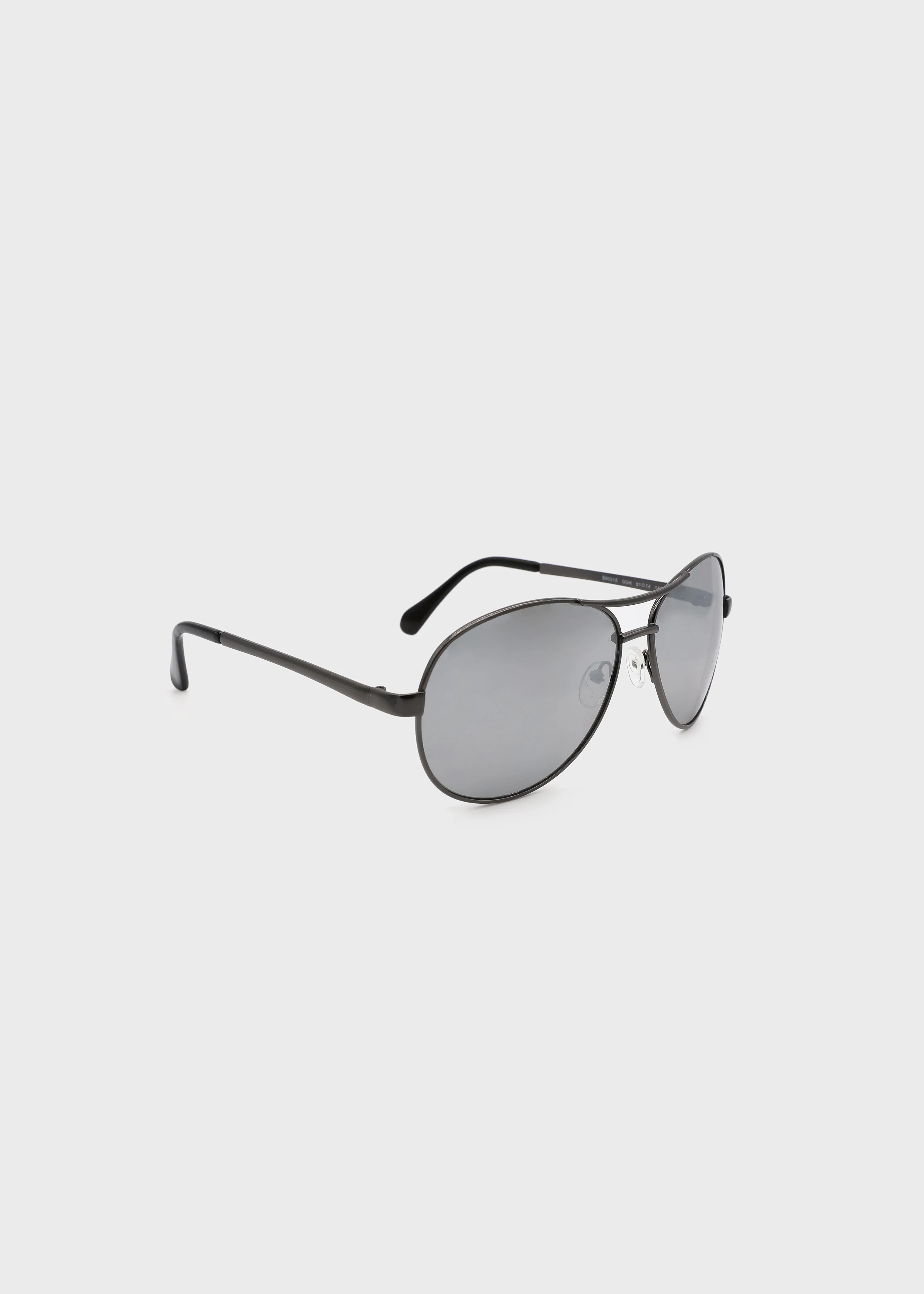 Men's Aviator Sunglasses With Light Silver flash Lens - B0001SGUN