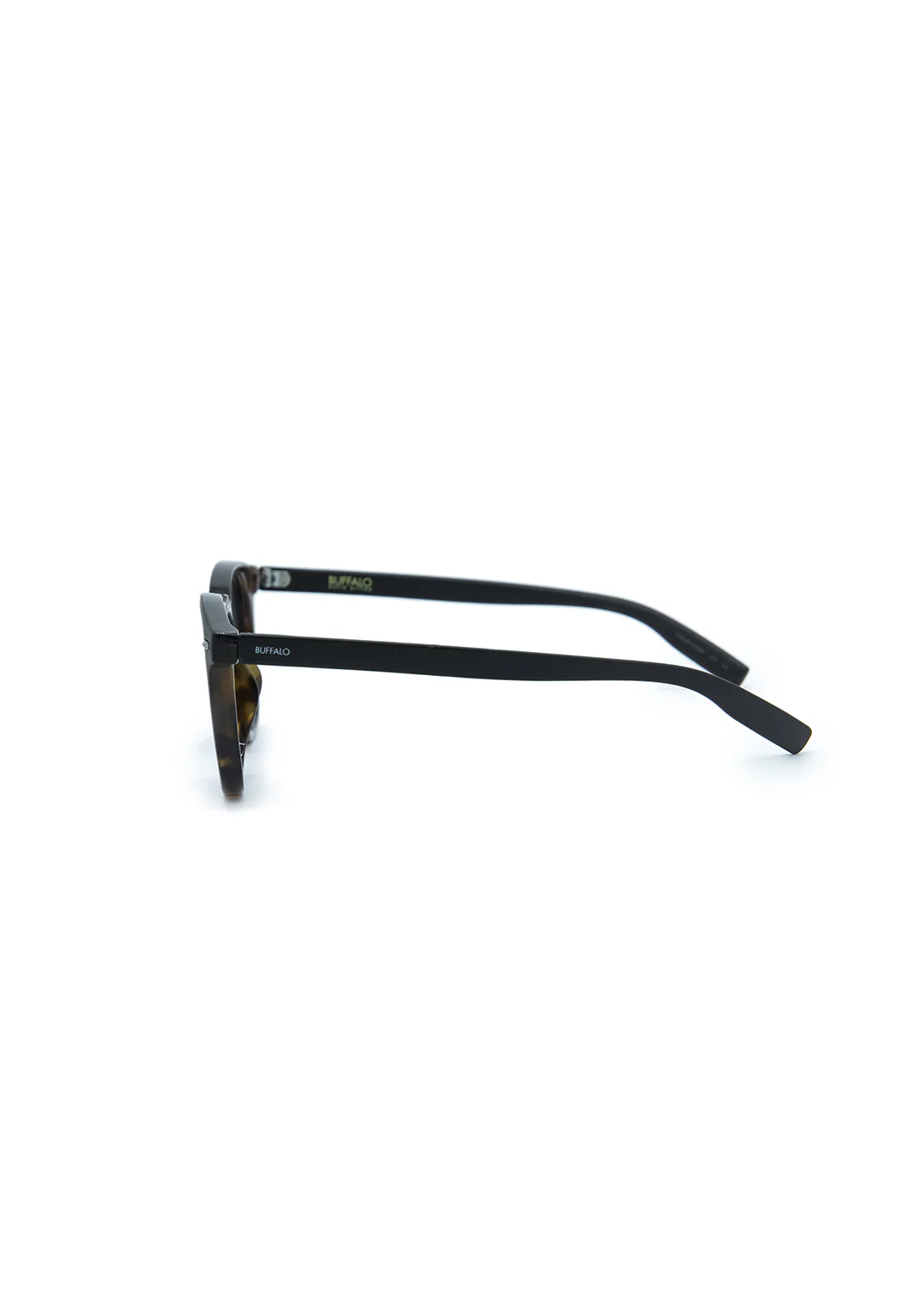 Men's Square Sunglasses in Black - B0025S - Image 2