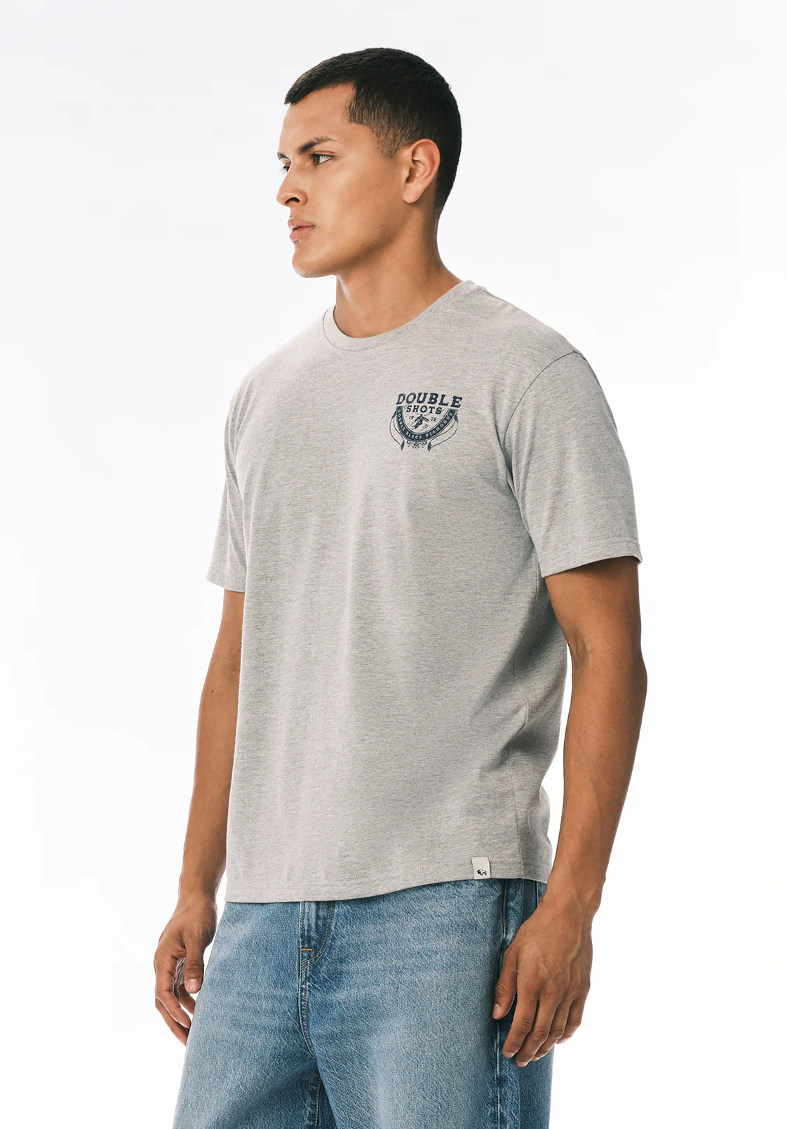 Tarma Men's Après Ski Print Graphic Tee, Heather Grey - BM24820 - Image 4