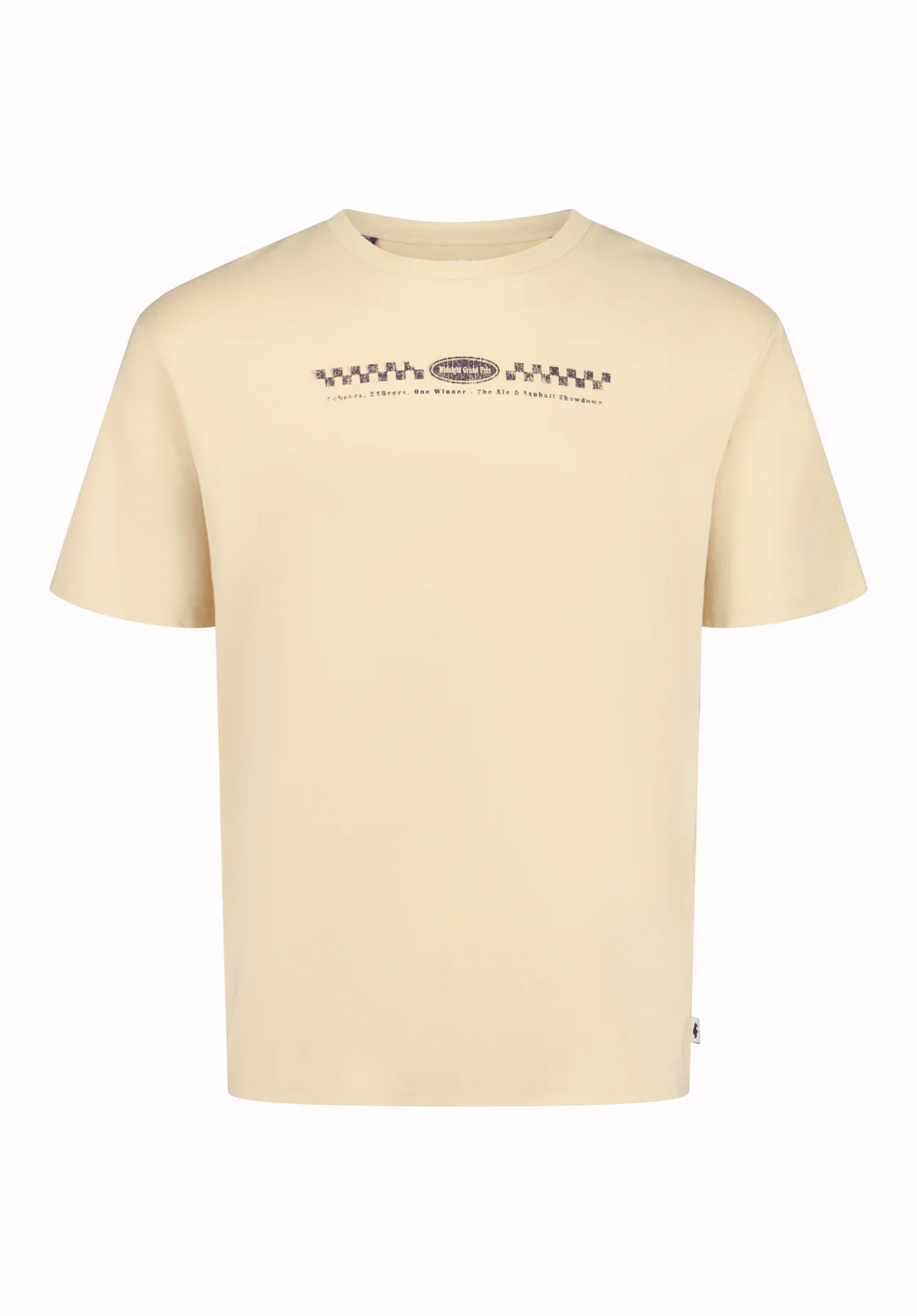 Tazul Men's Vintage Racing Print Graphic Tee, Boulder - BM24841 - Image 5