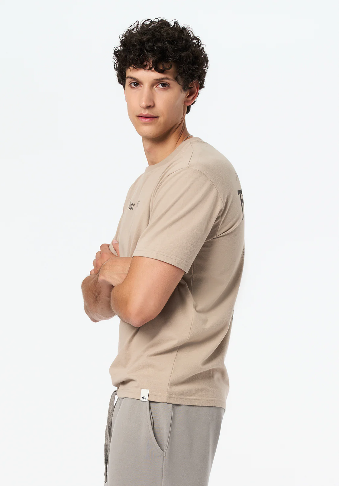 Thayer Men's Old Fashioned Cocktail Print Graphic Tee, Tuffet - BM24705 - Image 4