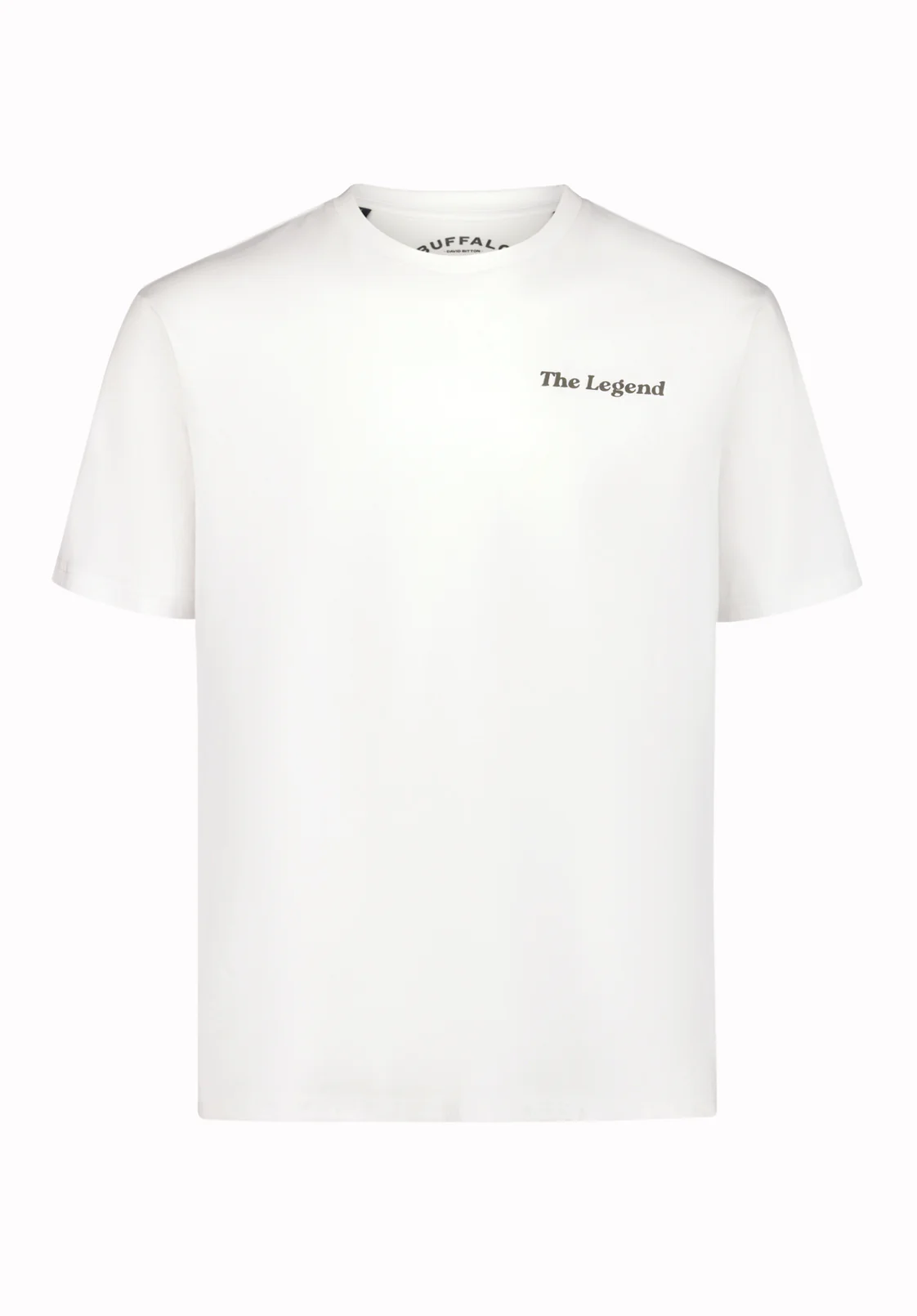 Tizak Men's Negroni Club Print Graphic Tee, White - BM24844 - Image 5