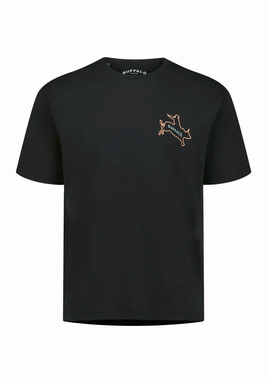 Tovax Men's Western Print Graphic Tee, Black - BM24833 - Image 5