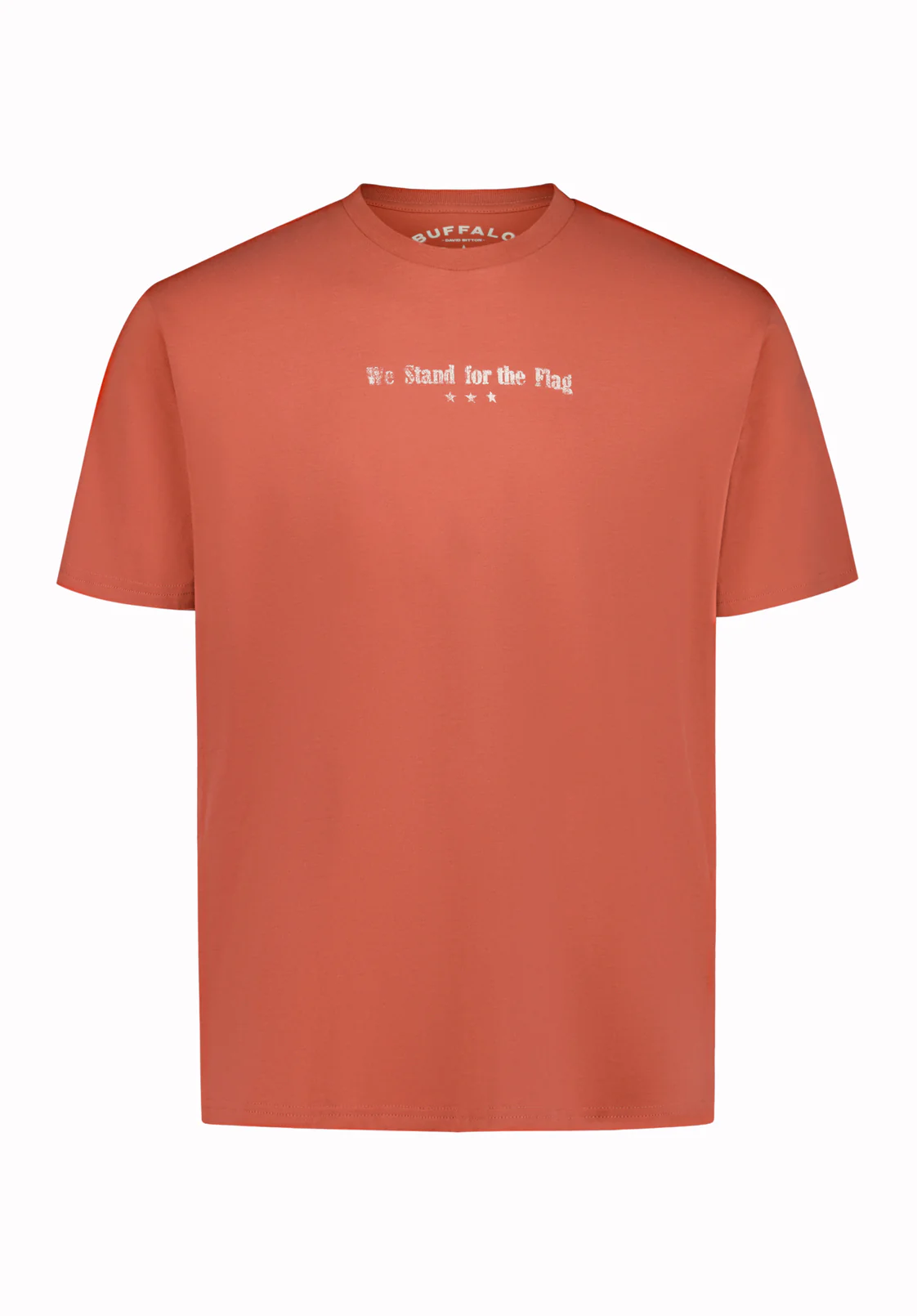 Trove Men's Americana Graphic Tee, Mineral Red - BM24866 - Image 5