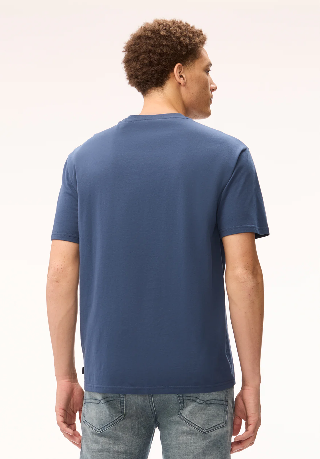 Tyric Men's Vintage Buffalo Stamp Graphic Tee, Whale - BM24892 - Image 3