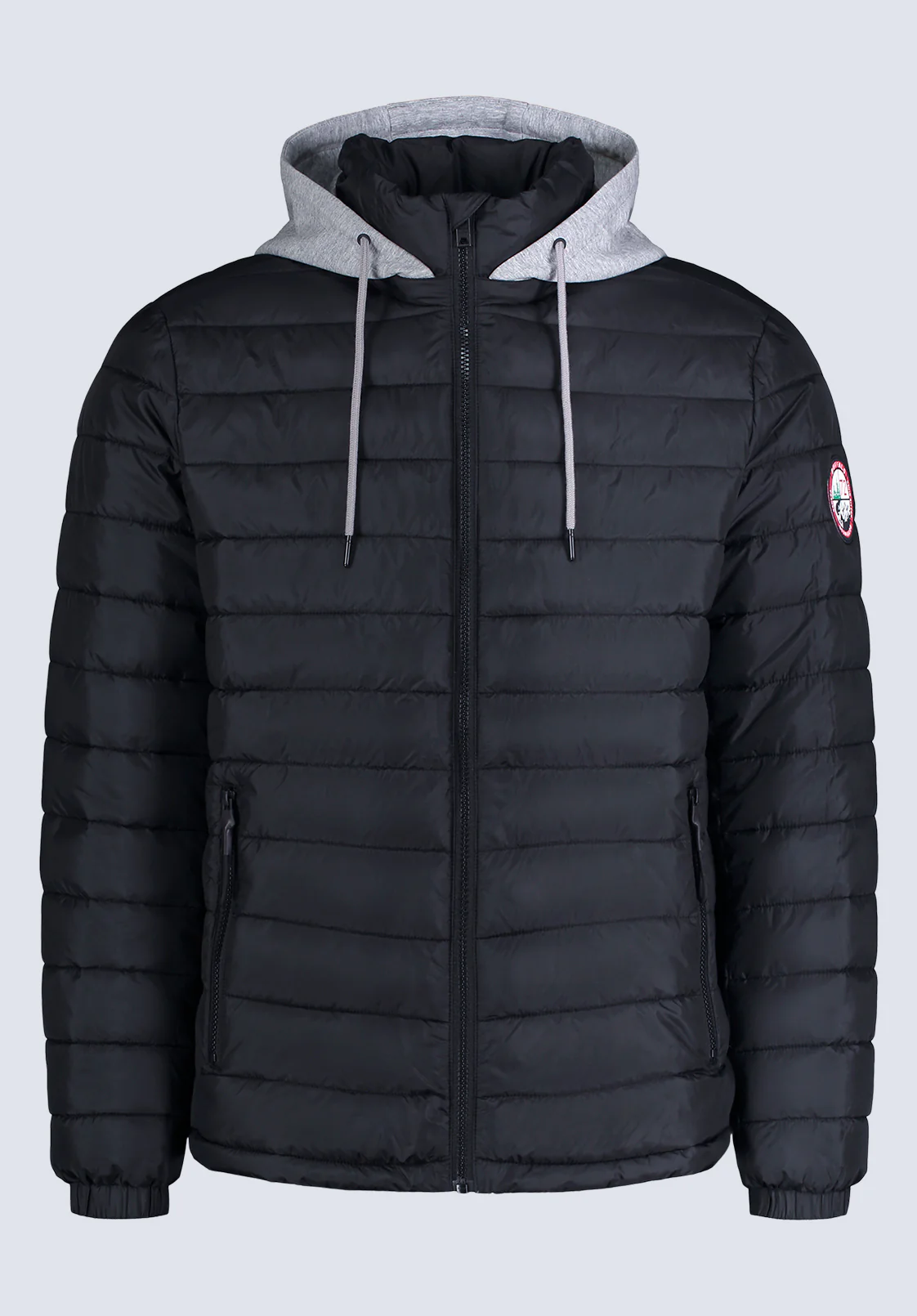Vince Men's Quilted Zip-Up Jacket, Black - OBMFE003 - Image 5