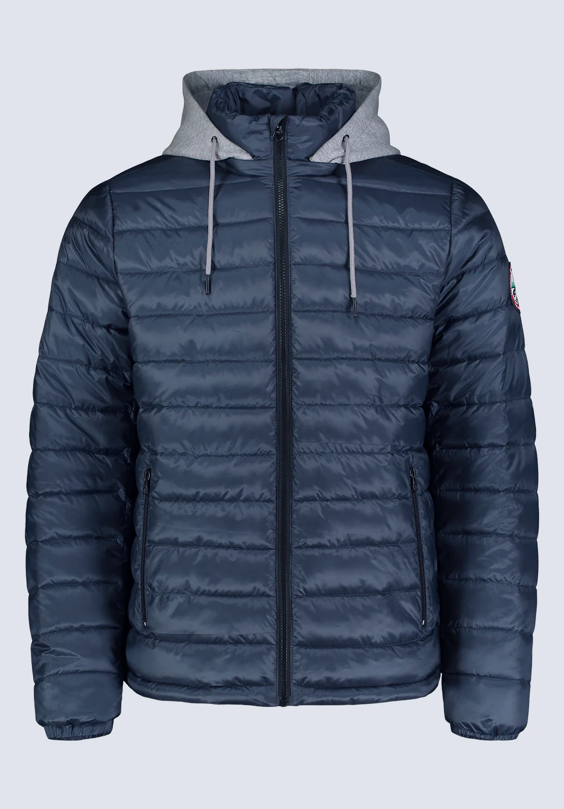 Vince Men's Quilted Zip-Up Jacket, Navy - OBMFE003 - Image 6