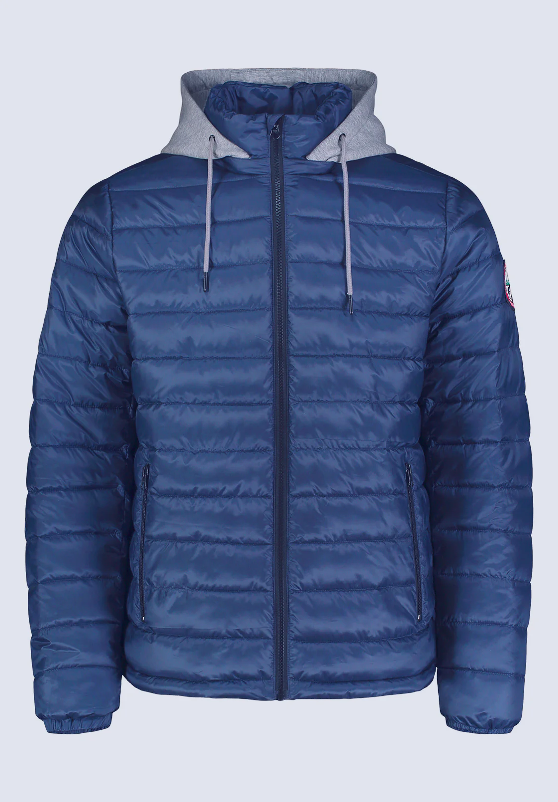 Vince Men's Quilted Zip-Up Jacket, Elemental Blue - OBMFE003 - Image 3