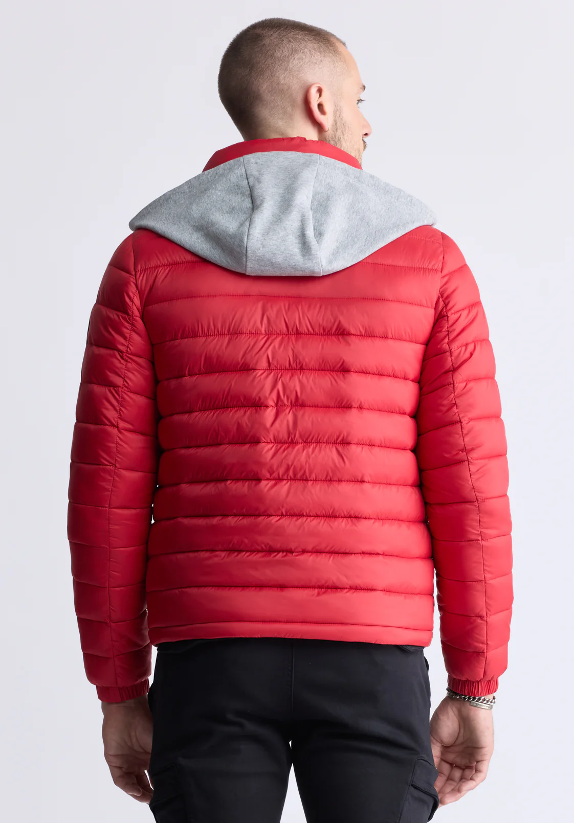 Vince Men's Quilted Zip-Up Jacket, Salsa - OBMFE003 - Image 4
